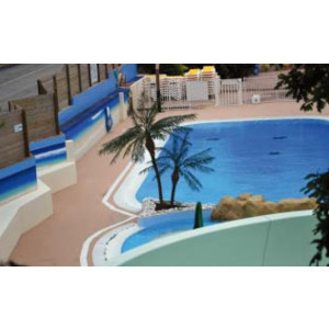 Dalles en puzzle pour piscine - Dimensions (cm): 100 x 100