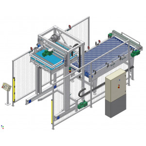 Dépalettiseur automatique - Puissance électrique : 3 kW - 380 v