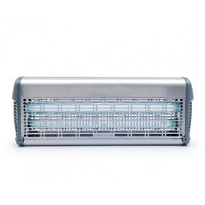 Désinsectiseur inox 40 W  - Puissance : 40 W - Couverture : 140 m² - À grille électrique