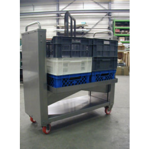 Desserte inox 200 kg - Charge (Kg) : 70 ou 200