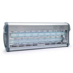 Destructeurs d'insectes 80 Watt, Inox - Puissance : 80 Watts - Couverture : 280 m² -  À grille électrique