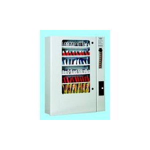 Distributeur de dosettes de lessive - Distributeur électronique non réfrigéré pour produits conditionnés  (Réf. : EuroSnacky Mignon)