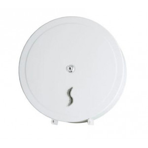 https://www.techni-contact.site/ressources/images/produits/merchandising/distributeur-de-papier-hygienique-400-m-42771499-1.jpg - Acier - Capacité : 400 m - Fermeture par serrure à clé