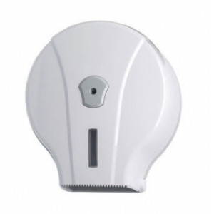 https://www.techni-contact.site/ressources/images/produits/merchandising/distributeur-de-papier-hygienique-en-rouleau-200-ou-400-m-52727742-1.jpg - ABS blanc - Capacité : 200 ou 400 m - Système de fermeture à clé