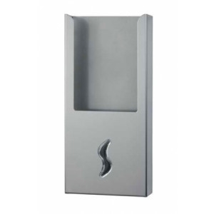 https://www.techni-contact.site/ressources/images/produits/merchandising/distributeur-de-sachets-pour-serviettes-hygieniques-42435849-1.jpg - Inox AISI 304, finition brillant ou brossé - Dimensions (L xP xH) 130 x 40 x 280 mm