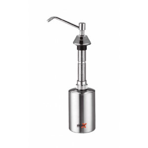 https://www.techni-contact.site/ressources/images/produits/merchandising/distributeur-de-savon-encastrable-22277531-1.jpg - Capacité : 0,5 ou 1 litre - Manuel - Réservoir : ABS blanc ou Acier inoxydable
