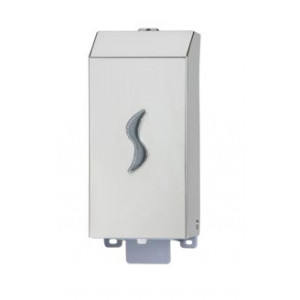 https://www.techni-contact.site/ressources/images/produits/merchandising/distributeur-de-savon-liquide-en-inox-27773154-1.jpg - Capacité : 0,5 L - Manuel - Finition : Inox brillant ou brossé