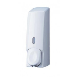 https://www.techni-contact.site/ressources/images/produits/merchandising/distributeur-de-savon-mousse-35482575-1.jpg - Capacité : 0,5 ou 0,75 L - Murale - Finition : ABS blanc