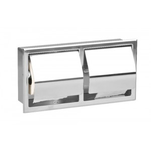 https://www.techni-contact.site/ressources/images/produits/merchandising/distributeur-papier-toilette-2-rouleaux-59881424-1.jpg - Acier inoxydable AISI 304 - Capacité: 2 rouleaux - Encastrable