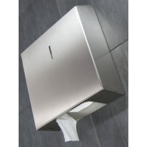 Distributeur papier wc hygiénique - Dérouleur de papier toilette en inox