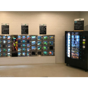 Distributeur à plateaux tournants réfrigérés - 8 à 9 plateaux