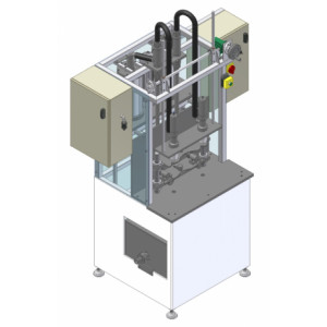 Doseuse volumétrique pneumatique - Rendement : 300 à 800 flacons/h selon volumes et viscosité