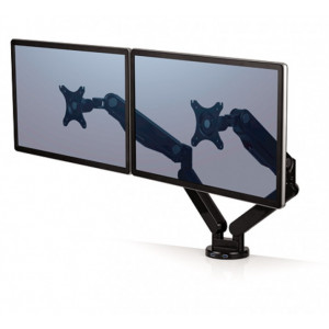 https://www.techni-contact.site/ressources/images/produits/merchandising/double-bras-orientable-pour-ecran-27-22114222-1.jpg - Supporte un écran jusqu'à 27 pouces ou 9Kg