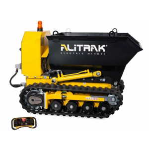 https://www.techni-contact.site/ressources/images/produits/merchandising/dumper-sur-chenille-electrique-31327932-1.jpg - Capacité de charge : 450 kg / 300 à 220  litres