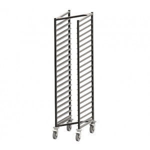 Echelle de cuisine encastrable - Matière : inox 304L - Aucune corrosion dans le temps - Dim ( L x l x H ) : 386 x 552 x 1797 mm