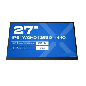 https://www.techni-contact.site/ressources/images/produits/merchandising/ecran-pc-bureautique-tactile-27-72299377-1.jpg - Écran tactile 27" - WQHD - USB-C (+ charge 65 W)