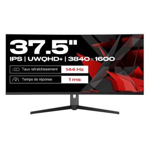 https://www.techni-contact.site/ressources/images/produits/merchandising/ecran-pc-incurve-375-uwqhd-144-hz-usb-c-33532416-1.jpg - Écran 37.5" - UWQHD+ - 144 Hz - USB-C (+ charge 65 W)