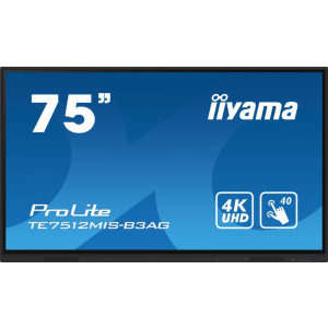 https://www.techni-contact.site/ressources/images/produits/merchandising/ecran-tactile-interactif-iiyama-gamme-te7512mis-b3ag-75-95384793-1.jpg - Taille : 75" - Résolution : UHD 4K 3840 x 2160
