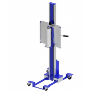 https://www.techni-contact.site/ressources/images/produits/merchandising/elevateur-et-banderoleuse-73168421-1.jpg - Vitesse de montée et de descente réglable
