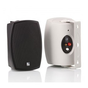 Enceinte stéréo murale 90 Watts - Enceinte Hi fi réponse en fréquences 70 Hz-20 kHz