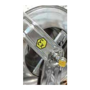 Enrouleur ATEX - Flexibles alimentaires : raccords inox 316 L