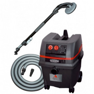 Ensemble aspirateur eau et poussière et ponceuse - Puissance moteur (230 V - 50 Hz)	: 550W - 0,75 CV