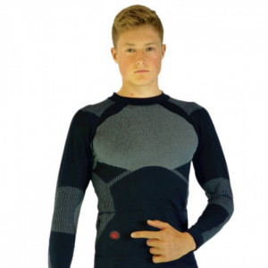 Ensemble chauffant haut + bas - 79% nylon, 16% polyester, 5% élasthanne