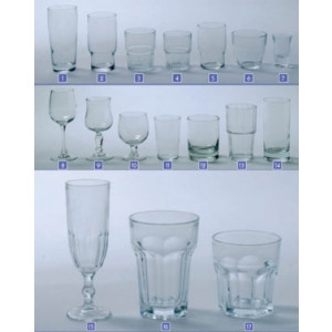 Ensemble de verre - Verres