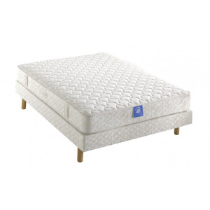 Ensemble Matelas Duvivier Nymphéa Sommier Duvivier 16 lattes-140x190 - Dimensions en cm : 140x190