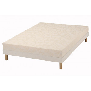 Ensemble Someo Matelas Chantilly Confort Sommier Hautefort-140x200 - Dimensions en cm : 140x200