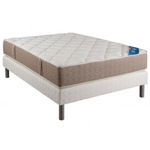 Ensemble Someo Matelas Chenonceau Royal Sommier Villandry Pieds-140x200 - Dimensions en cm : 140x200