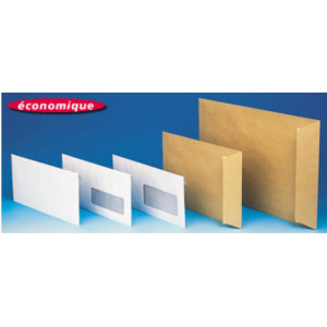 Enveloppe expédition courriers - Dimension (Lxl) mm  : de  11 x 220 à 229 x 324