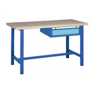 https://www.techni-contact.site/ressources/images/produits/merchandising/etabli-d-atelier-avec-tiroirs-73251271-1.jpg - Capacité de charge : 360 Kg à 1500 Kg - Hauteur de travail : 940 mm ou 840 mm - Bleu pigeon NCS S 4040-R70 B / Bleu clair NCS S 1060-R80 B