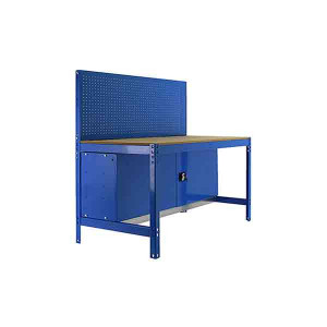 https://www.techni-contact.site/ressources/images/produits/merchandising/etabli-d-atelier-sans-vis-avec-plateaux-en-bois-400-kg-42975612-1.jpg - Capacité : 400 Kg et 250 Kg – Dimensions : 1445 x 910 x 610 mm – Bleu