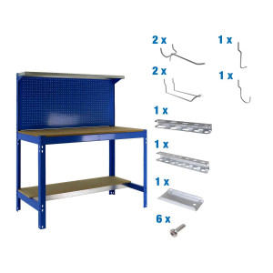 https://www.techni-contact.site/ressources/images/produits/merchandising/etabli-sans-vis-3-etageres-et-9-accessoires-12527171-1.jpg - Capacité : 400 Kg ou 600 Kg – Bois – 3 Couleurs