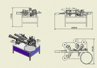 Etiqueteuse tous supports - Machine à étiqueter pour supports plats et cylindriques. réf : NINON MIX SIDE