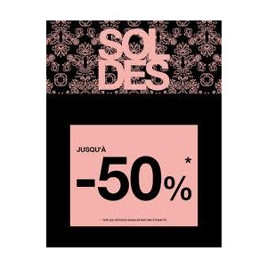 Étiquette adhésive soldes - Étiquette marquage soldes