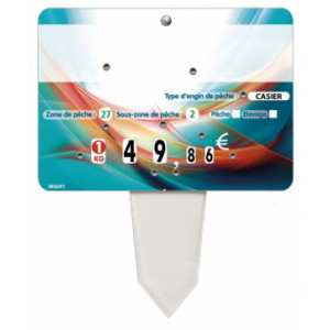 https://www.techni-contact.site/ressources/images/produits/merchandising/etiquette-de-prix-pour-poissonnerie-62545463-1.jpg - Format : 14 x 10 cm - Avec roulettes - Patte PVC cristal - Neutre ou avec texte