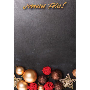 Etiquette festive pour boulangeries - Dimensions : 50 x 70 cm