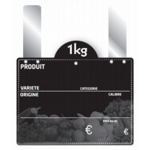 Étiquette grandes pattes pour fruits et légumes - Paquet de 10 - 2 grandes pattes