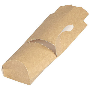 Étui sandwich kraft - Dimensions (L x l) : 228 x 85 mm