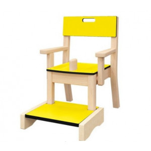 Fauteuil avec maintien pour crèche - L:348 mm; H:577 mm; P:330 mm