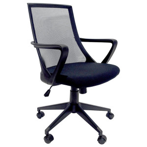 https://www.techni-contact.site/ressources/images/produits/merchandising/fauteuil-de-bureau-en-tissu-et-resille-hauteur-d-assise-de-45-a-56-cm-accoudoirs-fixes-poids-supporte-max-90-kg-l65-x-h102-cm-noir-47425757-1.jpg - Hauteur d'assise: de 45 à 56 cm - Accoudoirs fixes - Poids supporté max: 90 kg - L.65 x H.102 cm – Noir