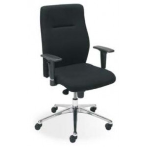 Fauteuil de bureau manager résille - Siège synchrone décalé