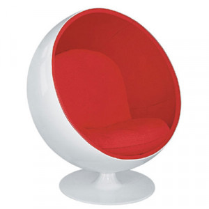 Fauteuil globe d'accueil - Diamètre du globe : 98cm