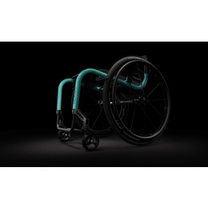 Fauteuil roulant manuel multi-ajustable - Poids max : 100 kg - Poids de transport ± 4.8 kg