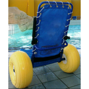 Fauteuil roulant pour piscine - Capacité de charge maximale : 120 kg