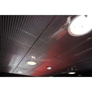 Faux plafond en aluminium - Fabriqué en acier inoxydable