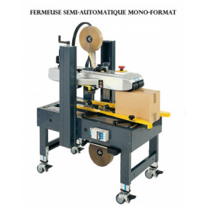 Fermeuse de cartons industrielle - Fermeuses automatiques et semi-automatiques - Disponible en plusieurs modèles