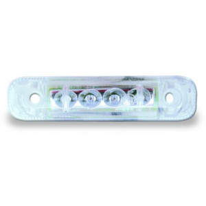 Feu de position arrière LED rectangulaire  - Voltage : 12v -24 v